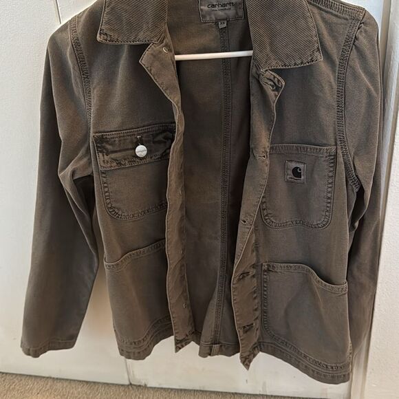 Carahartt XS grey jacket new - Picture 1 of 7